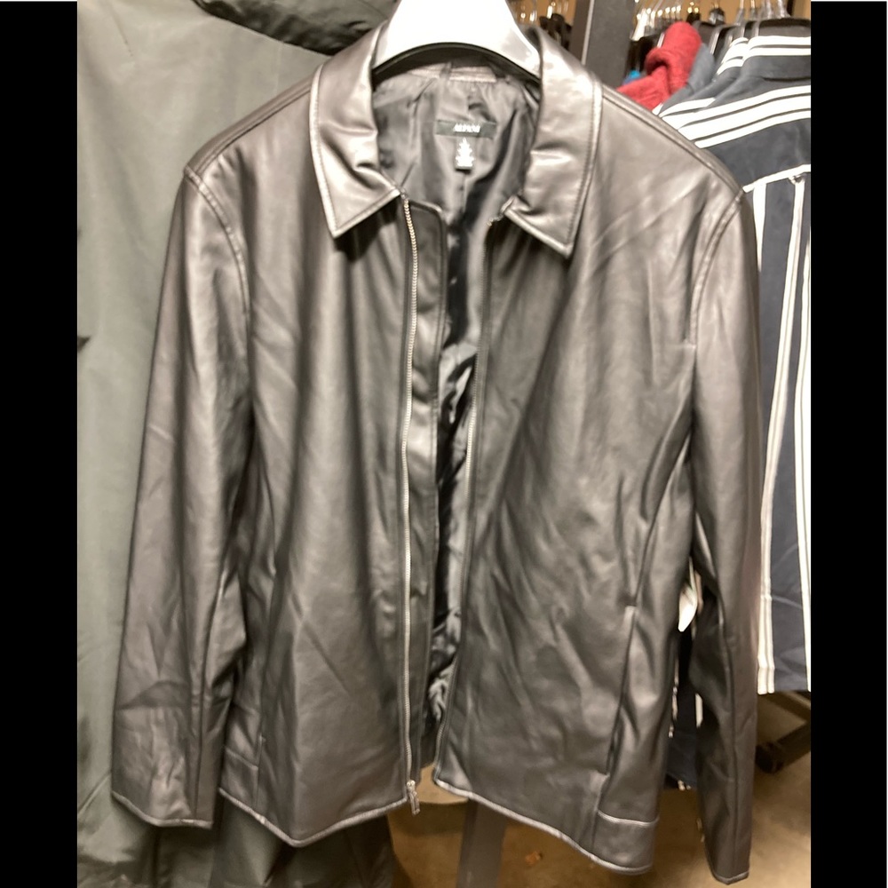 Alfani Leather jacket Black